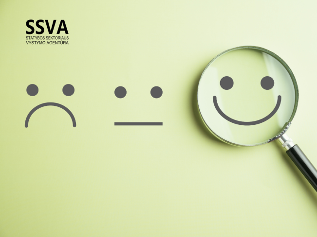 Prisidėkite prie SSVA teikiamų paslaugų kokybės gerinimo